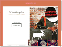 Tablet Screenshot of huckleberryink.biz